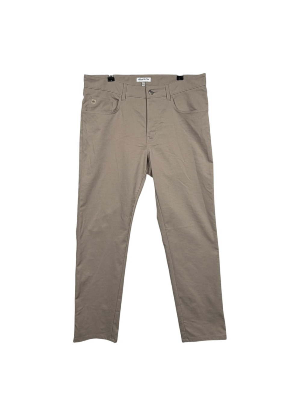 Peter Millar Performance Five Pocket Pants Gray Classic Straight Leg Mens 32x30